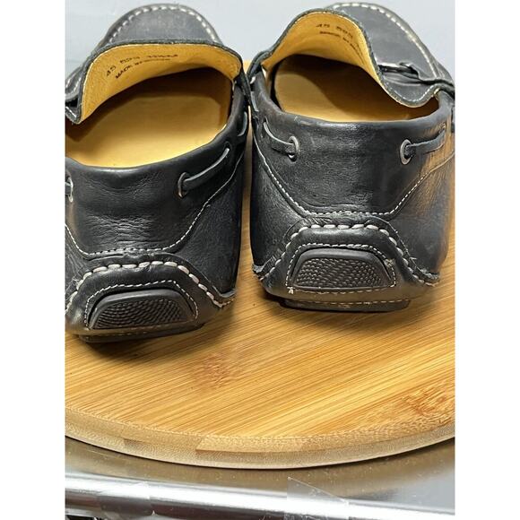 Claudio De Lorena Men's Black Driving Mocassins Designer Loafers Size 11.5 - Picture 10 of 11